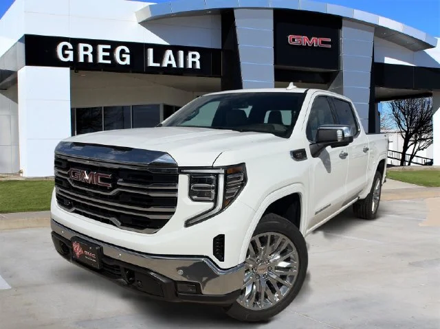 New 2026 White GMC SLT image 1