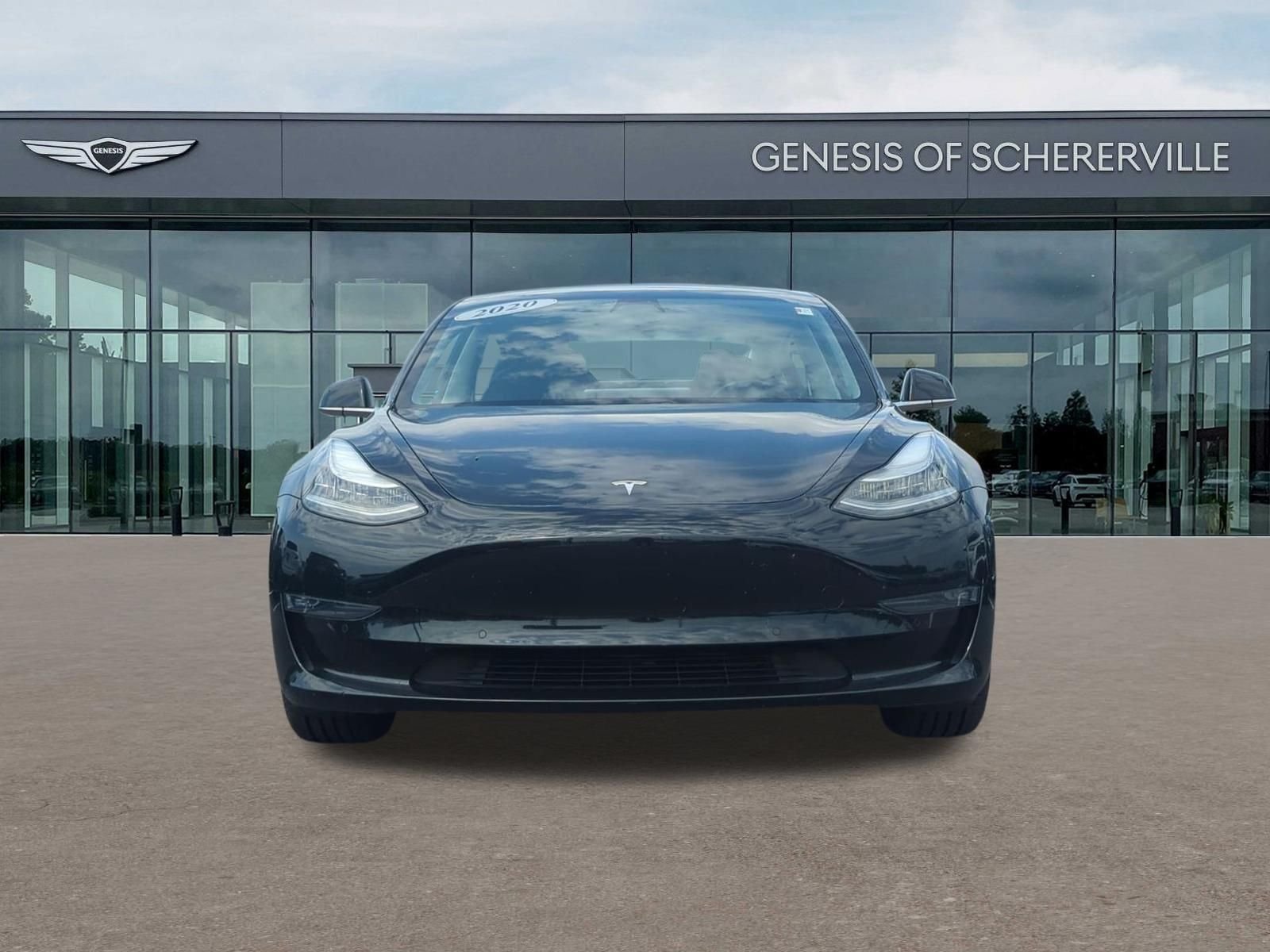 Used 2020 Tesla Model 3 Base with VIN 5YJ3E1EBXLF599560 for sale in Schererville, IN