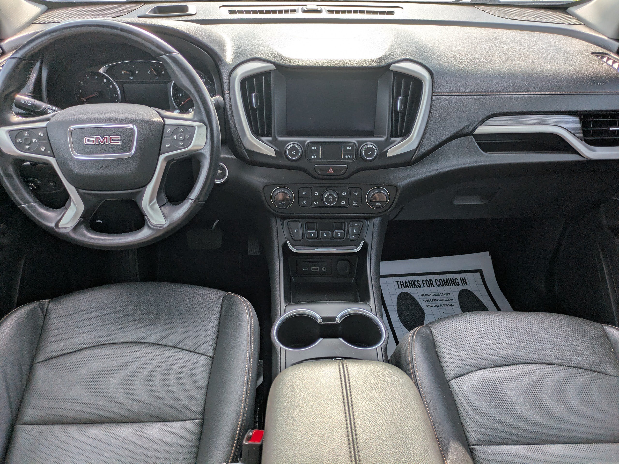 Used 2021 Summit White GMC SLT image 12