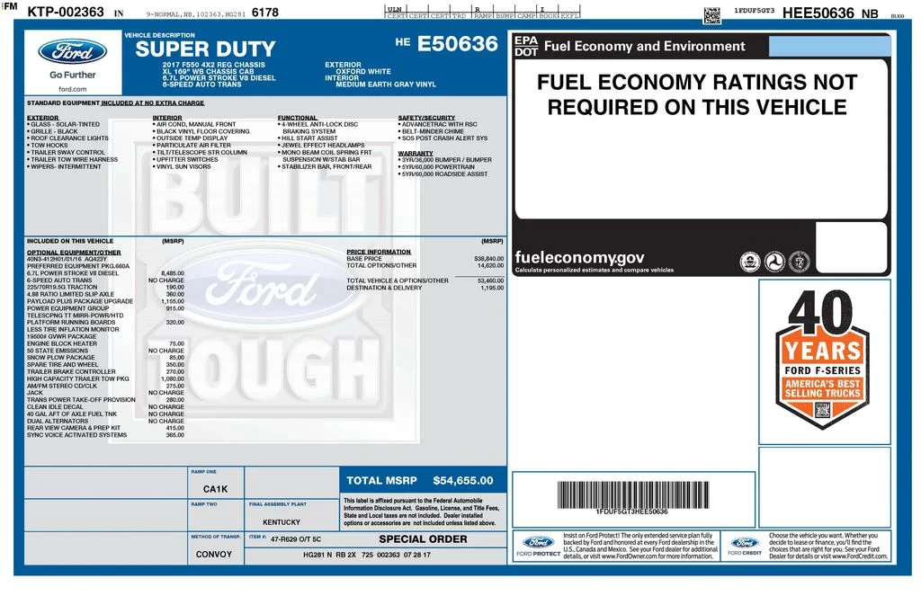Used 2017 White Ford XL image 17