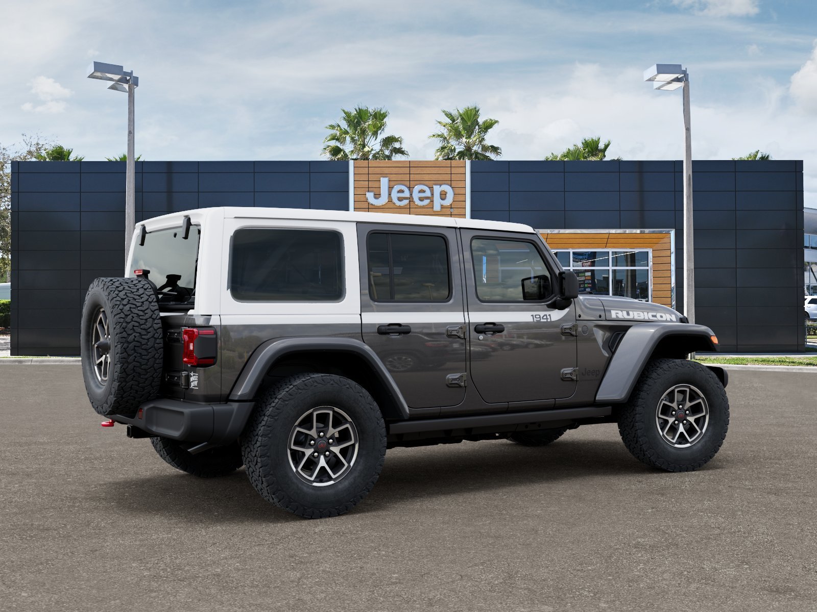New 2026 Granite Crystal Metallic Clearcoat Jeep Rubicon image 4