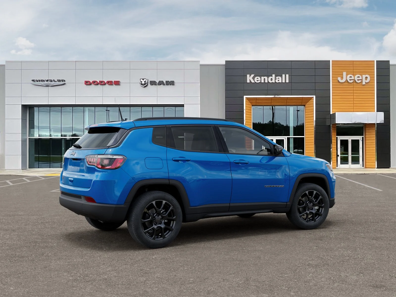 New 2026 Hydro Blue Pearl-Coat Exterior Paint Jeep Latitude image 32