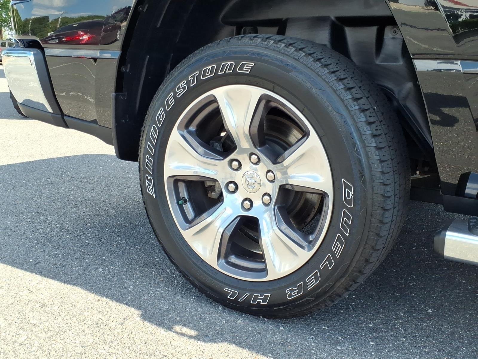 Certified Used 2024 Diamond Black Crystal Pearlcoat Ram Laramie image 11