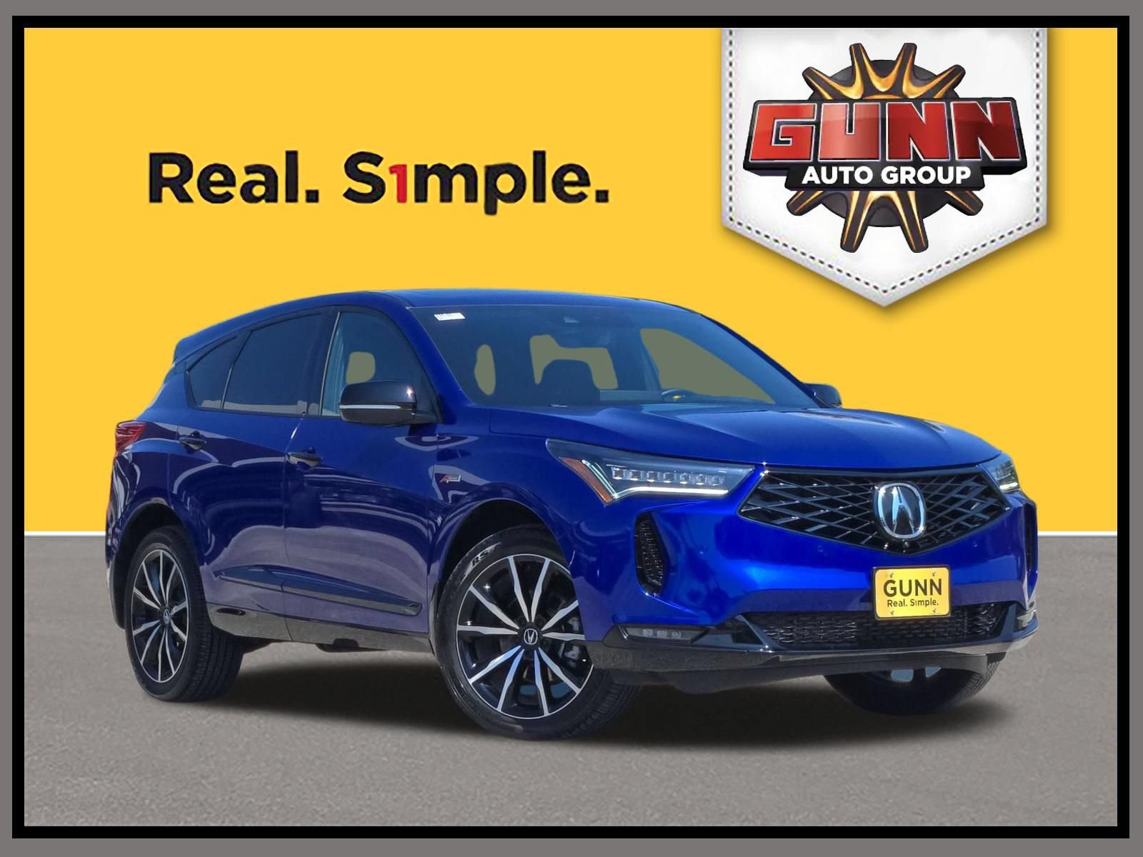 Used 2026 Blue Acura w/A-Spec Advance Package image 1