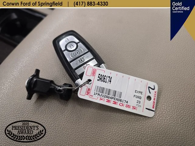 Used 2023 Agate Black Metallic Ford Limited image 33