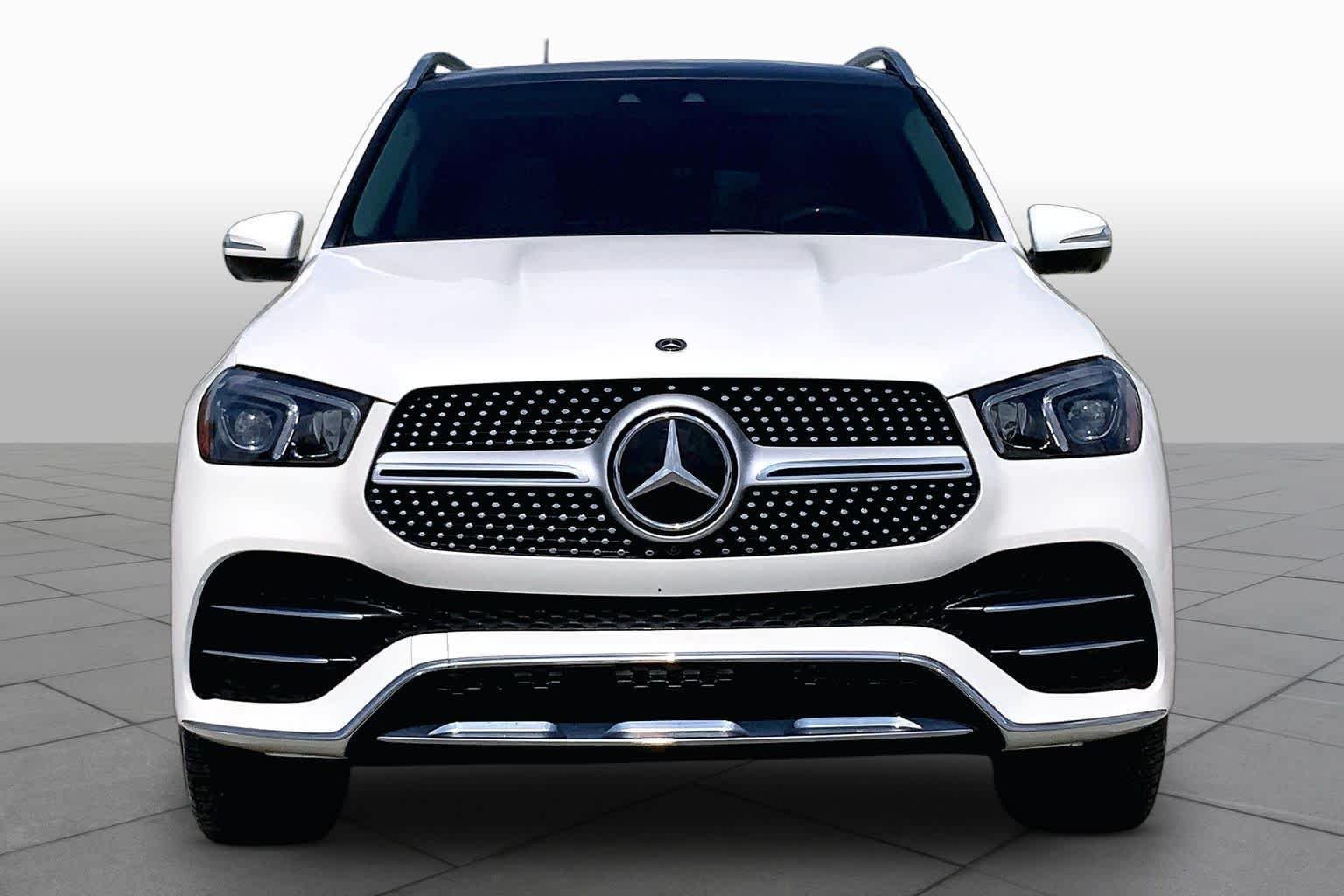 Used 2021 designo Diamond White Metallic Mercedes-Benz GLE 350 image 4