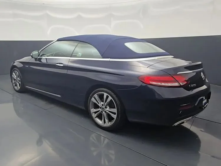 Used 2019 Blue Mercedes-Benz C 300 4MATIC® Cabriolet 2D image 5