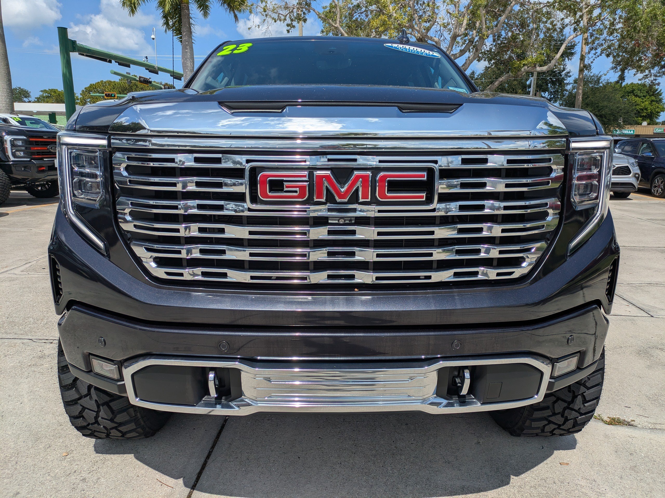 Used 2023 Titanium Rush Metallic GMC Denali image 8