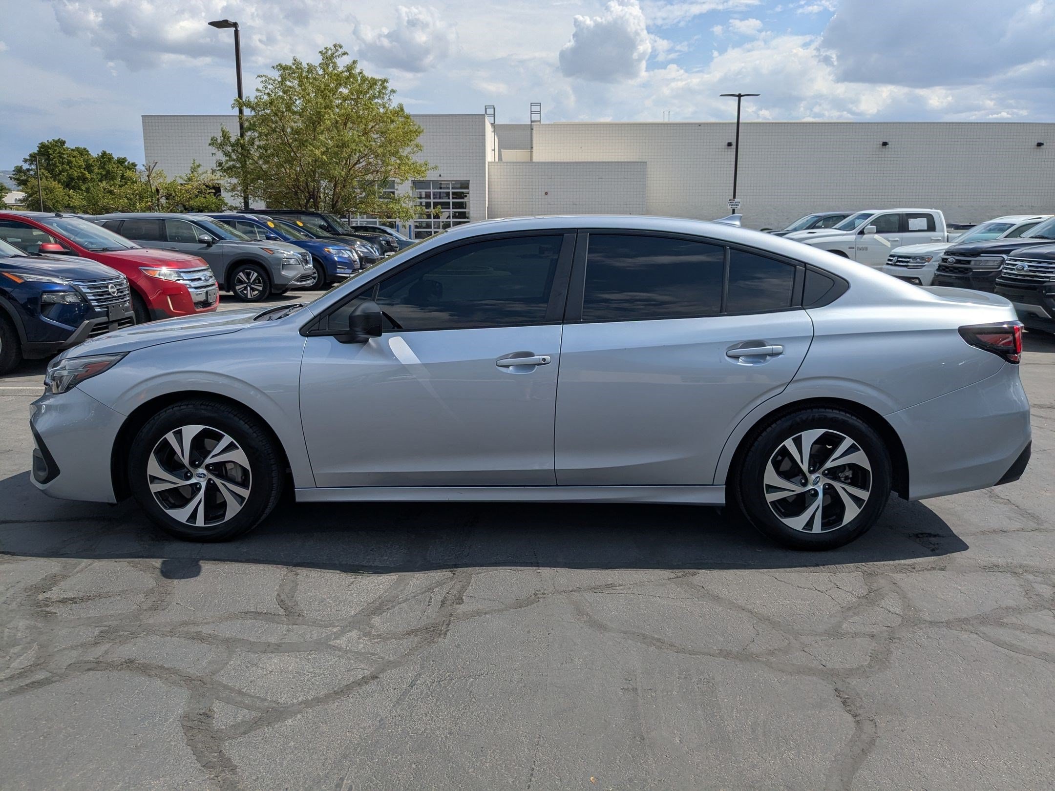 Used 2024 Ice Silver Metallic Subaru Base image 8