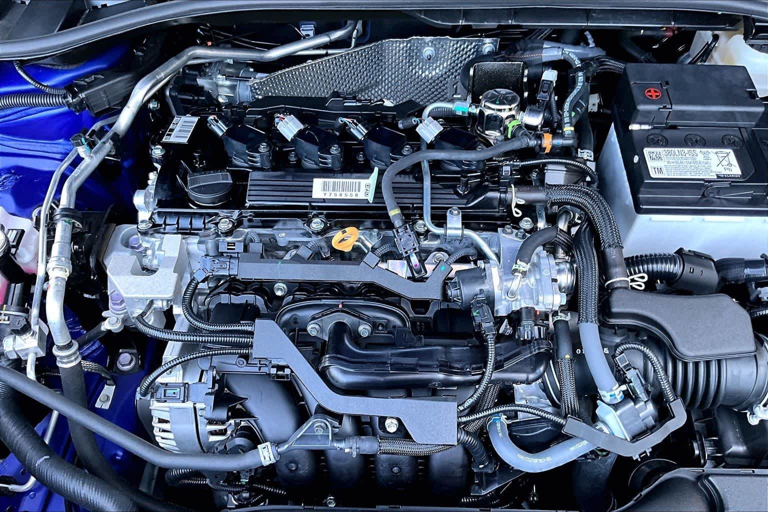 Used 2025 Blue Crush Metallic Toyota LE image 33