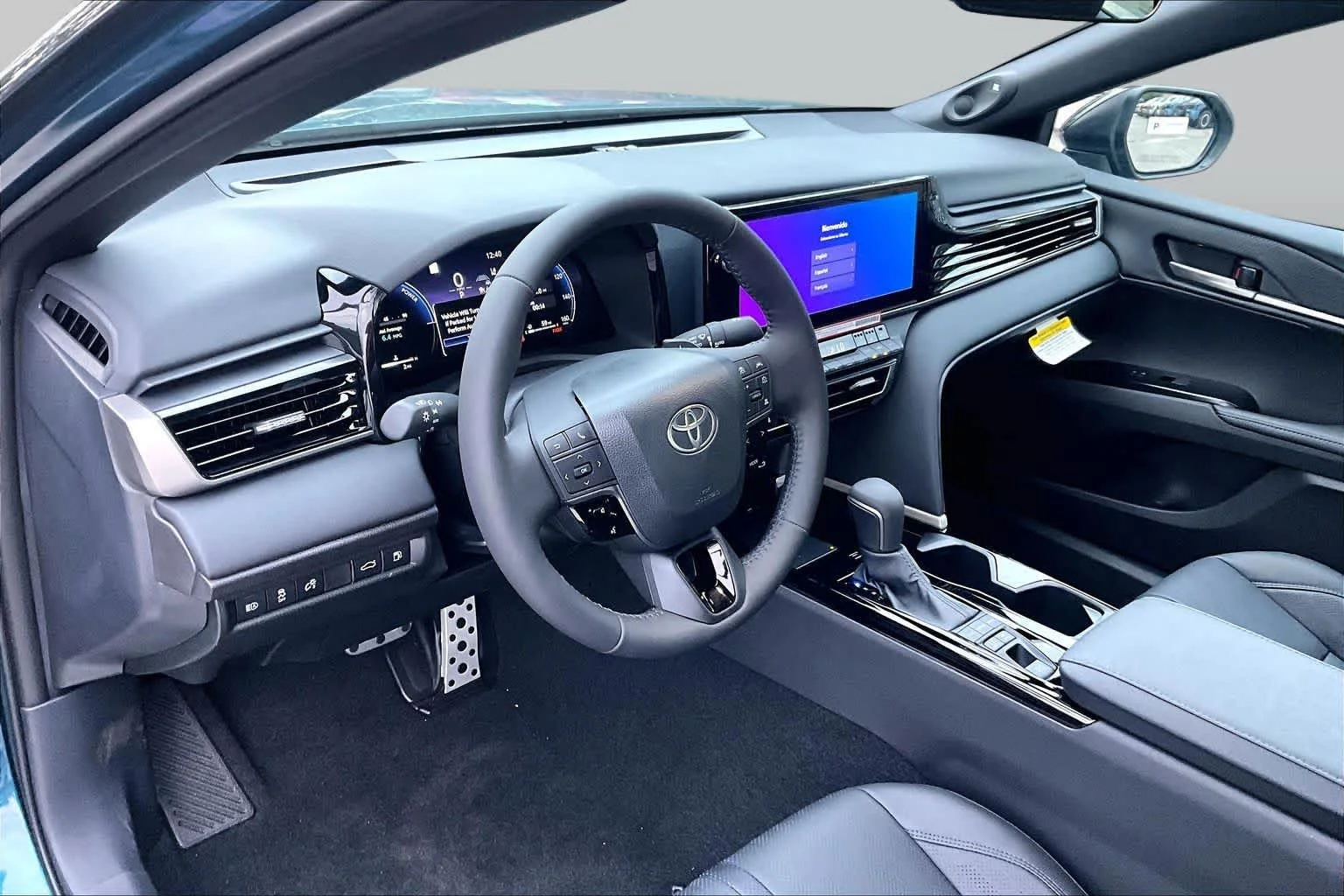 New 2026 Ocean Gem with Midnight Black Metallic roof Toyota XSE image 8