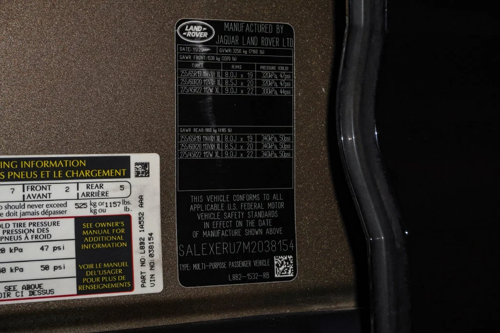 Used 2021 Gondwana Stone Metallic Land Rover X image 30