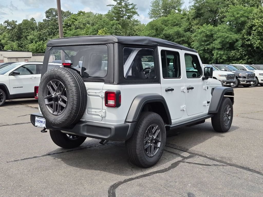 New 2026 Bright White Clear-Coat Exterior Paint Jeep Sport image 3