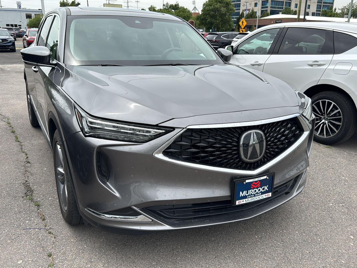 Used 2024 Liquid Carbon Metallic Acura SH-AWD image 2