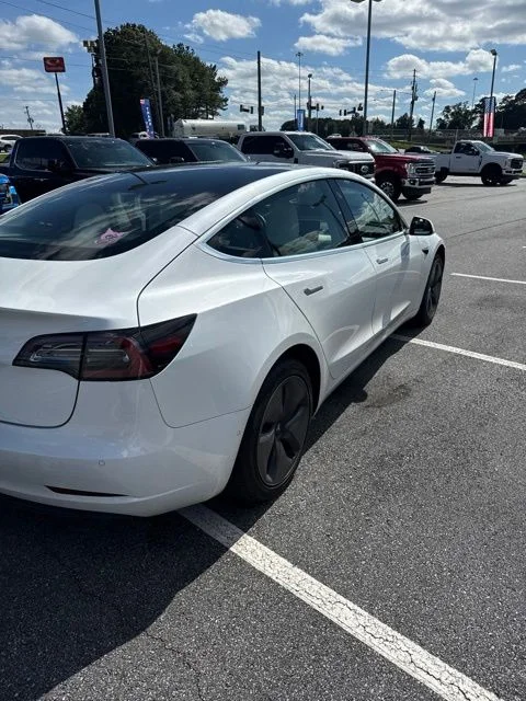 Used 2020 Pearl White Multi Tesla Standard Range Plus image 5