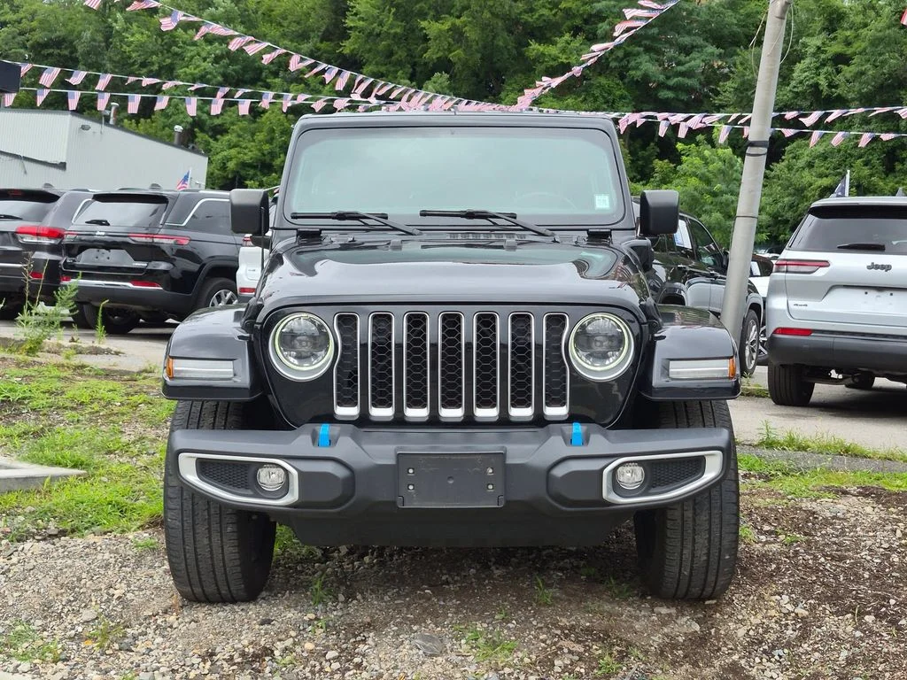 Used 2023 Black Jeep Sahara 4xe image 3