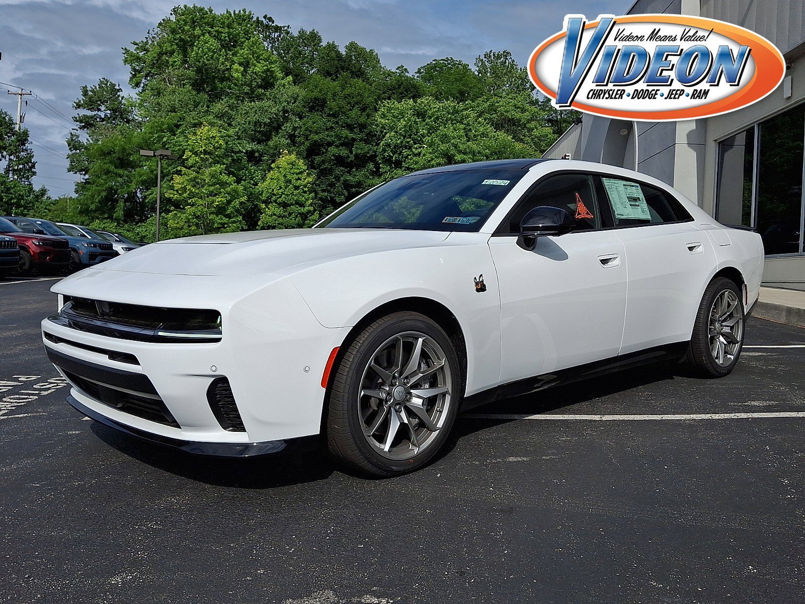 New 2026 White Knuckle Exterior Paint Dodge Scat Pack Plus image 1