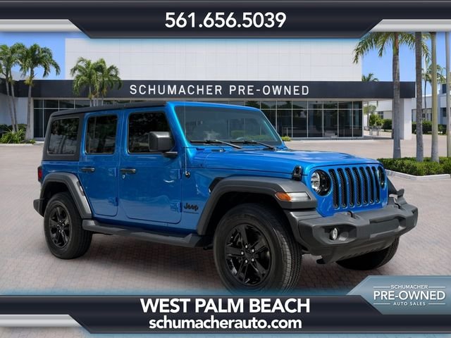 Used 2023 Blue Jeep Sport image 1