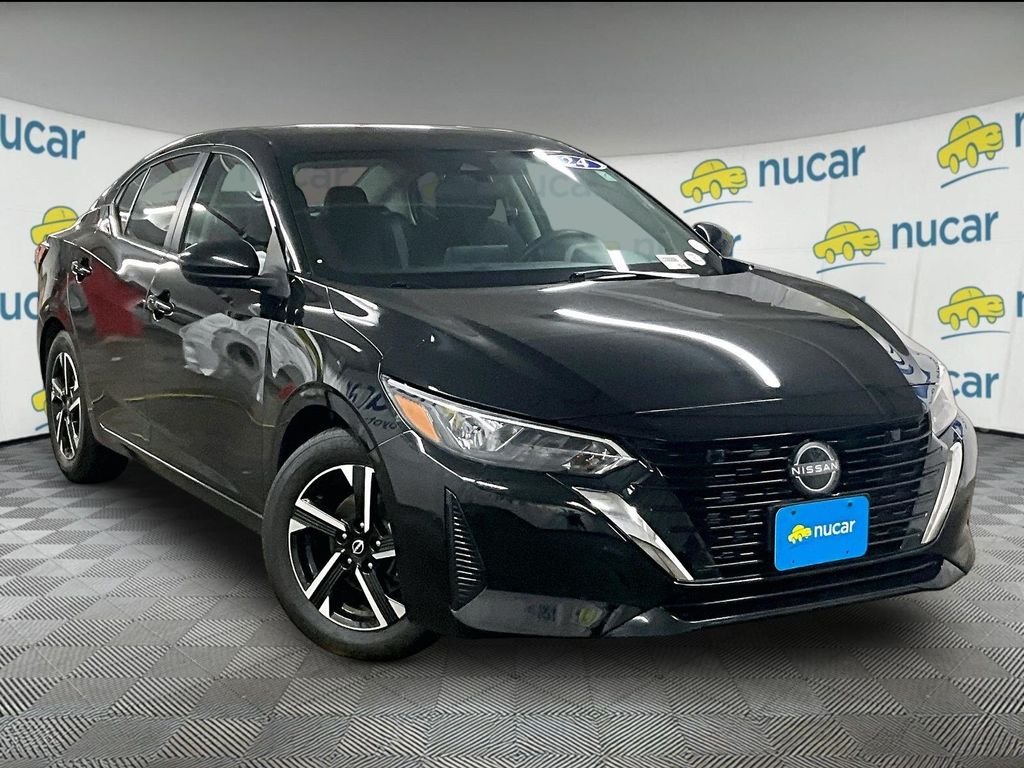 Used 2024 Black Nissan SV image 1