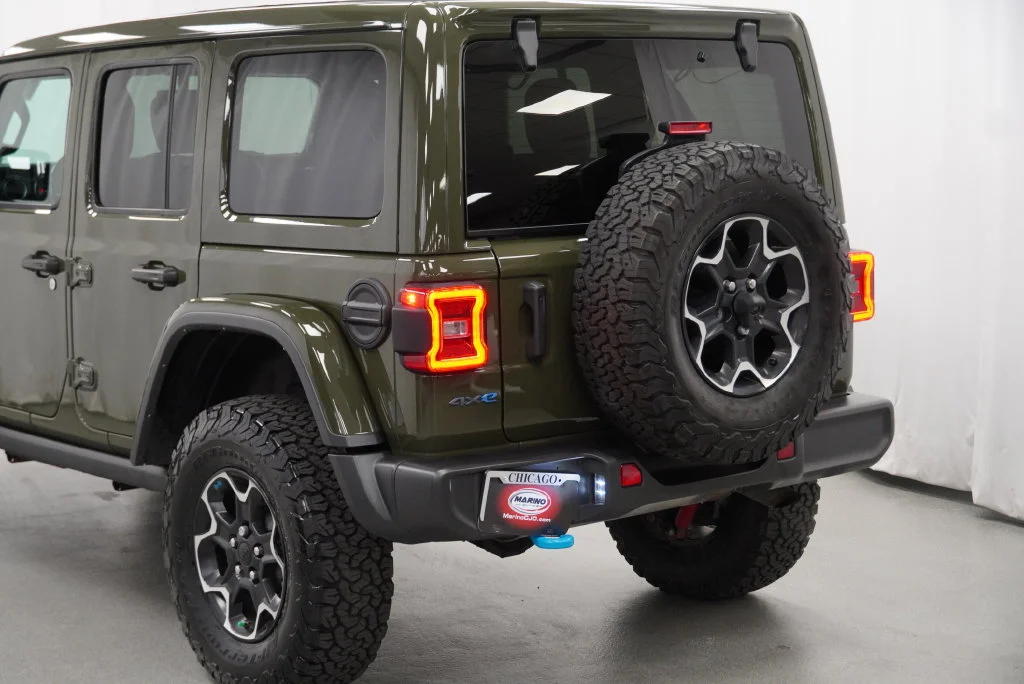 Used 2023 Green Jeep Rubicon 4xe image 16