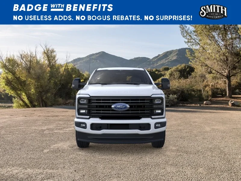 New 2026 Star White Metallic Tri-Coat Ford F-250® Platinum® image 7