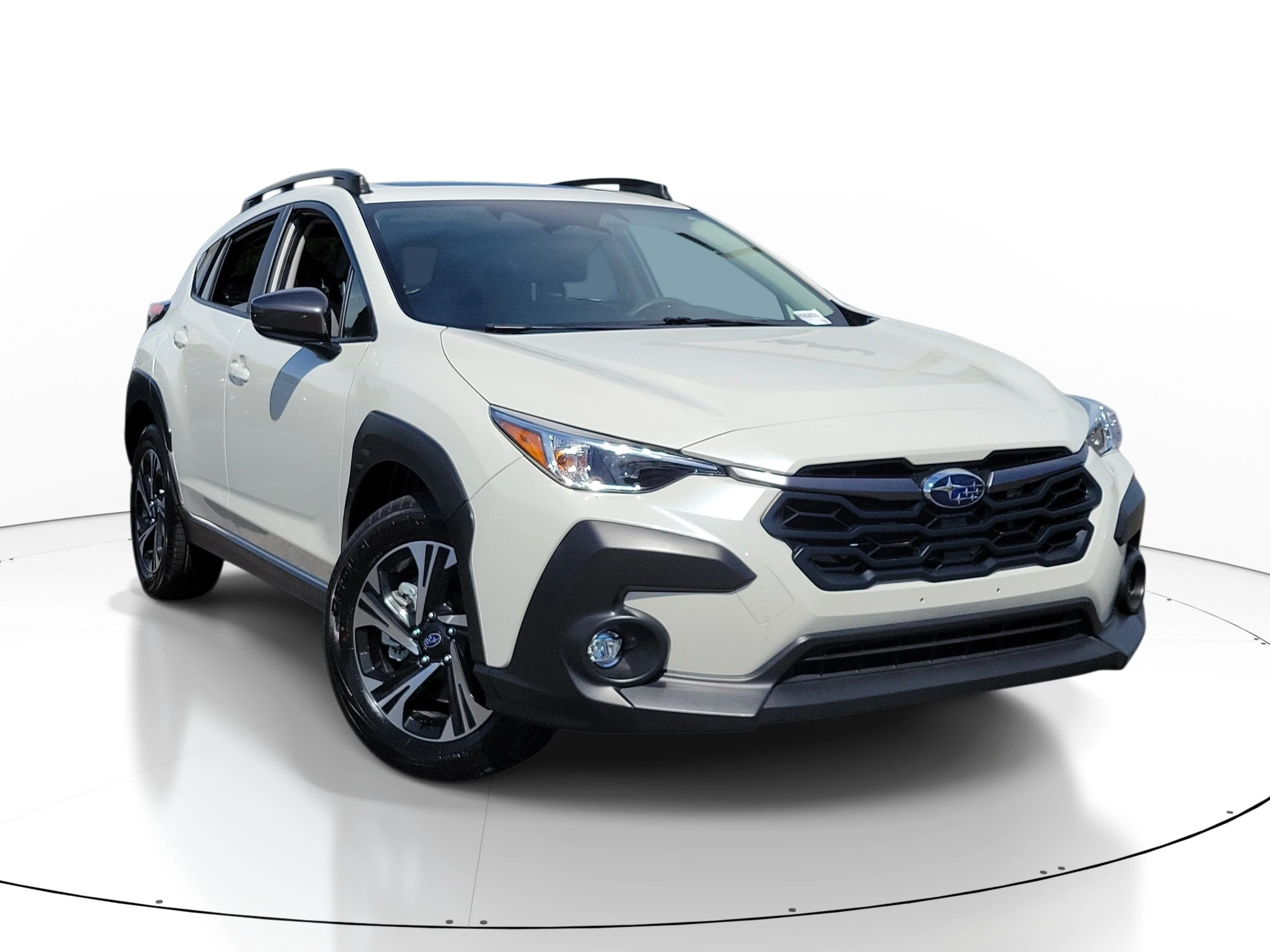 Used 2024 Crystal White Pearl Subaru Premium image 1