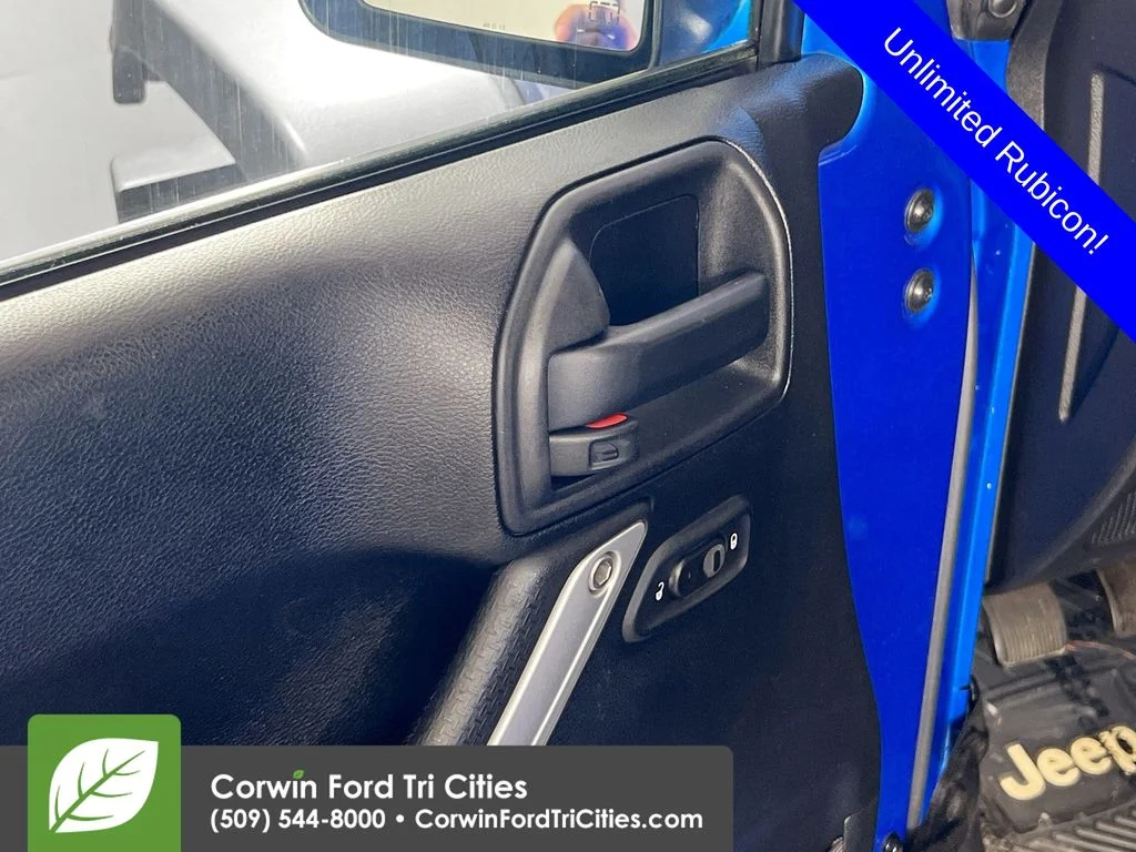 Used 2016 Blue Jeep Unlimited Rubicon image 12