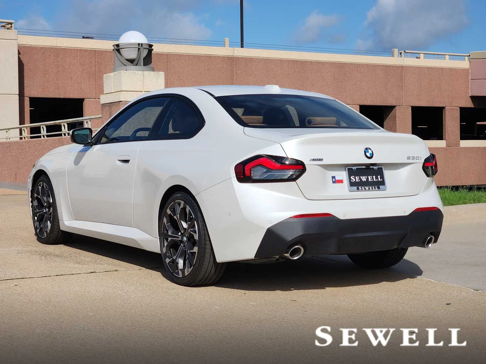 New 2026 Mineral White Metallic BMW 230i xDrive image 3