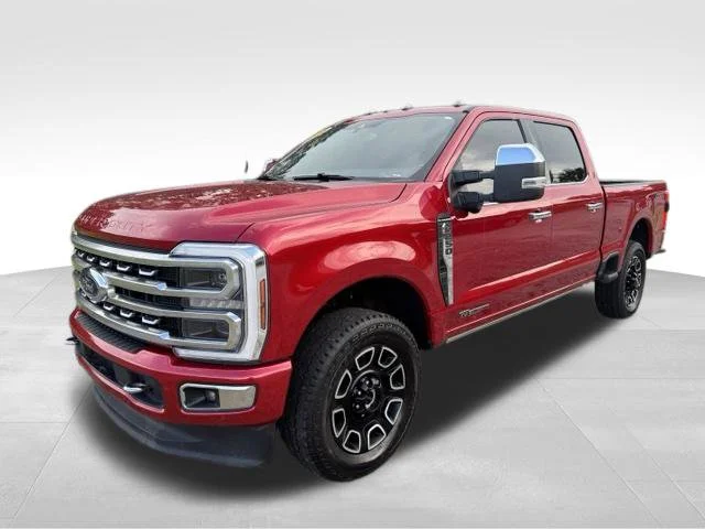 Used 2024 Red Ford Platinum image 3