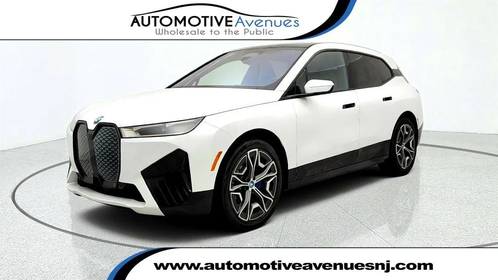 Used 2024 Mineral White Metallic BMW xDrive50 SAV w/ Driving Assist Pro, Sport Pkg & 22