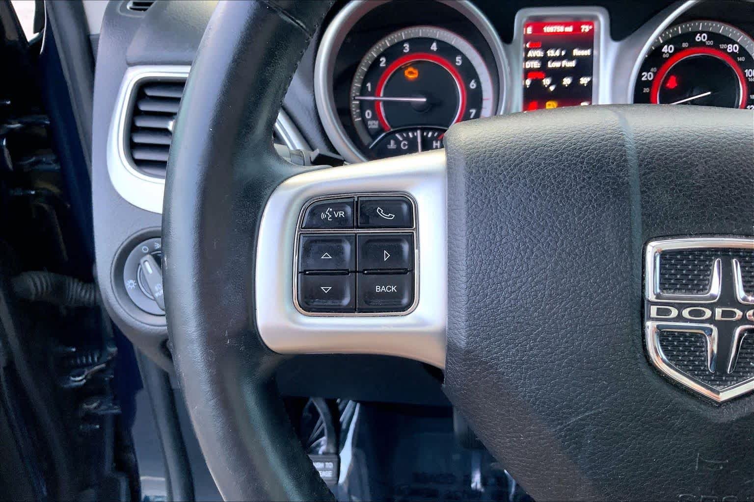 Used 2014 Fathom Blue Pearlcoat Dodge SXT image 21