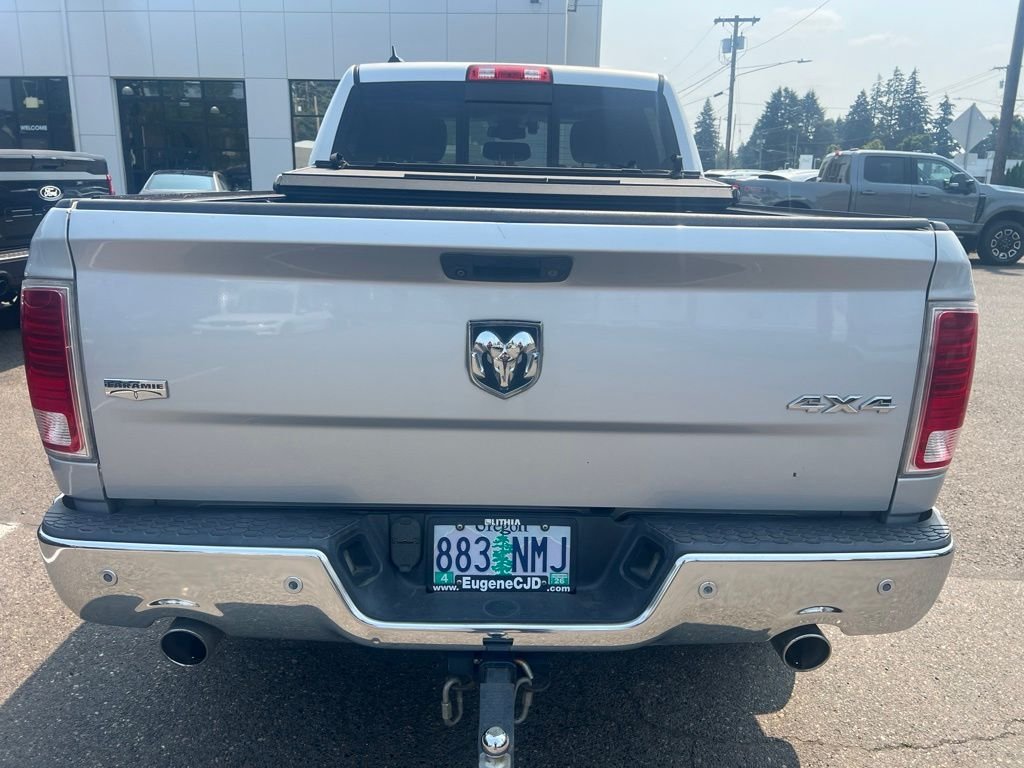 Used 2015 Bright Silver Clearcoat Metallic Ram Laramie image 6