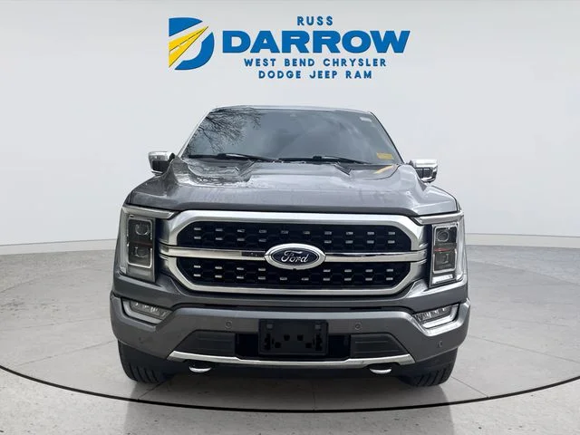 Used 2021 Gray Ford Platinum image 8