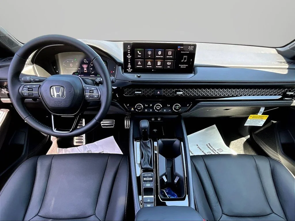 New 2026 Platinum White Pearl Honda Sport-L Hybrid image 8
