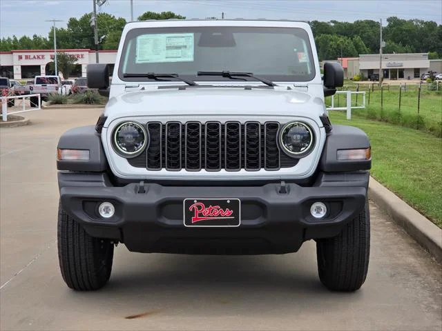 New 2026 Bright White Clear-Coat Exterior Paint Jeep Sport S image 2