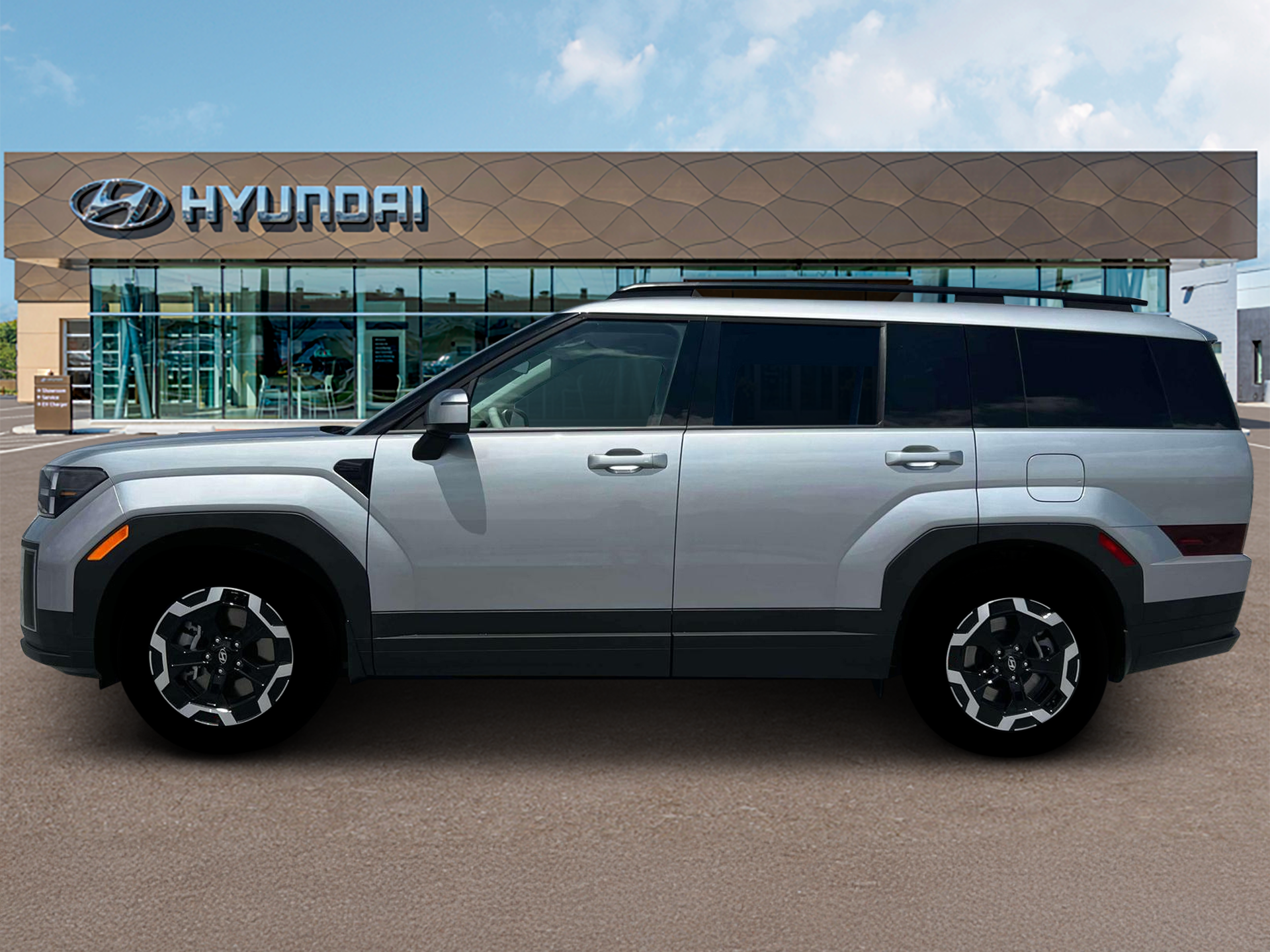New 2026 Shimmering Silver Hyundai SEL FWD image 3