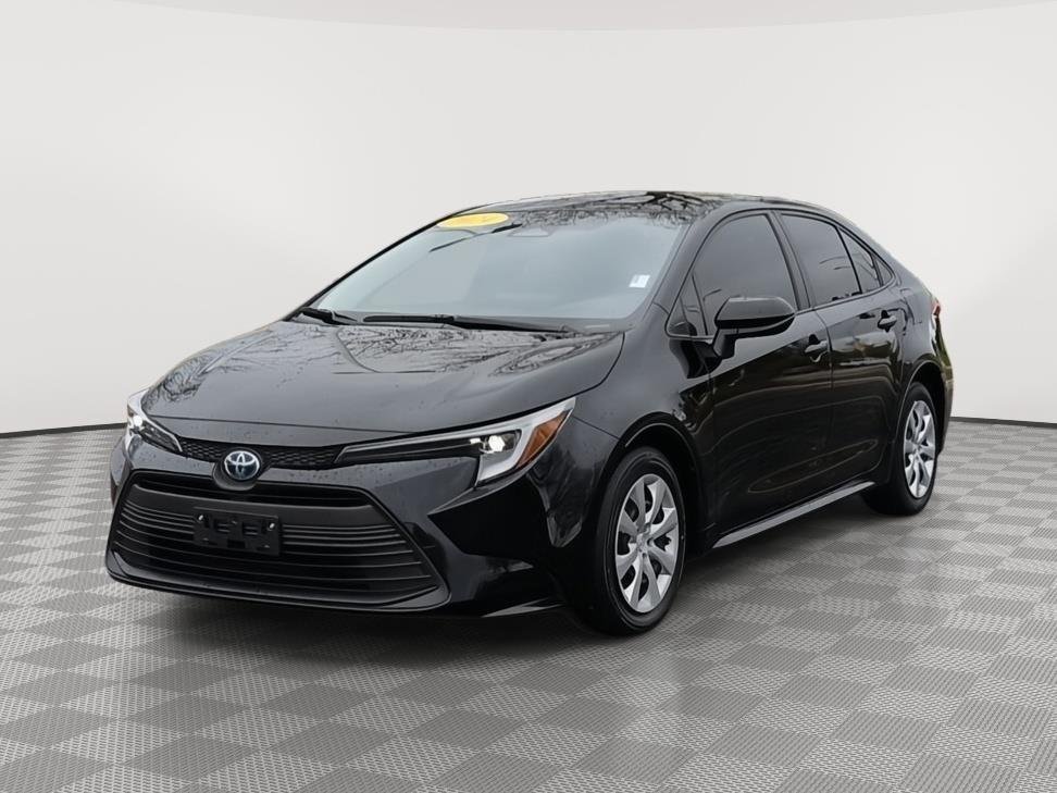 Certified Used 2024 Midnight Black Metallic Toyota Hybrid LE image 16