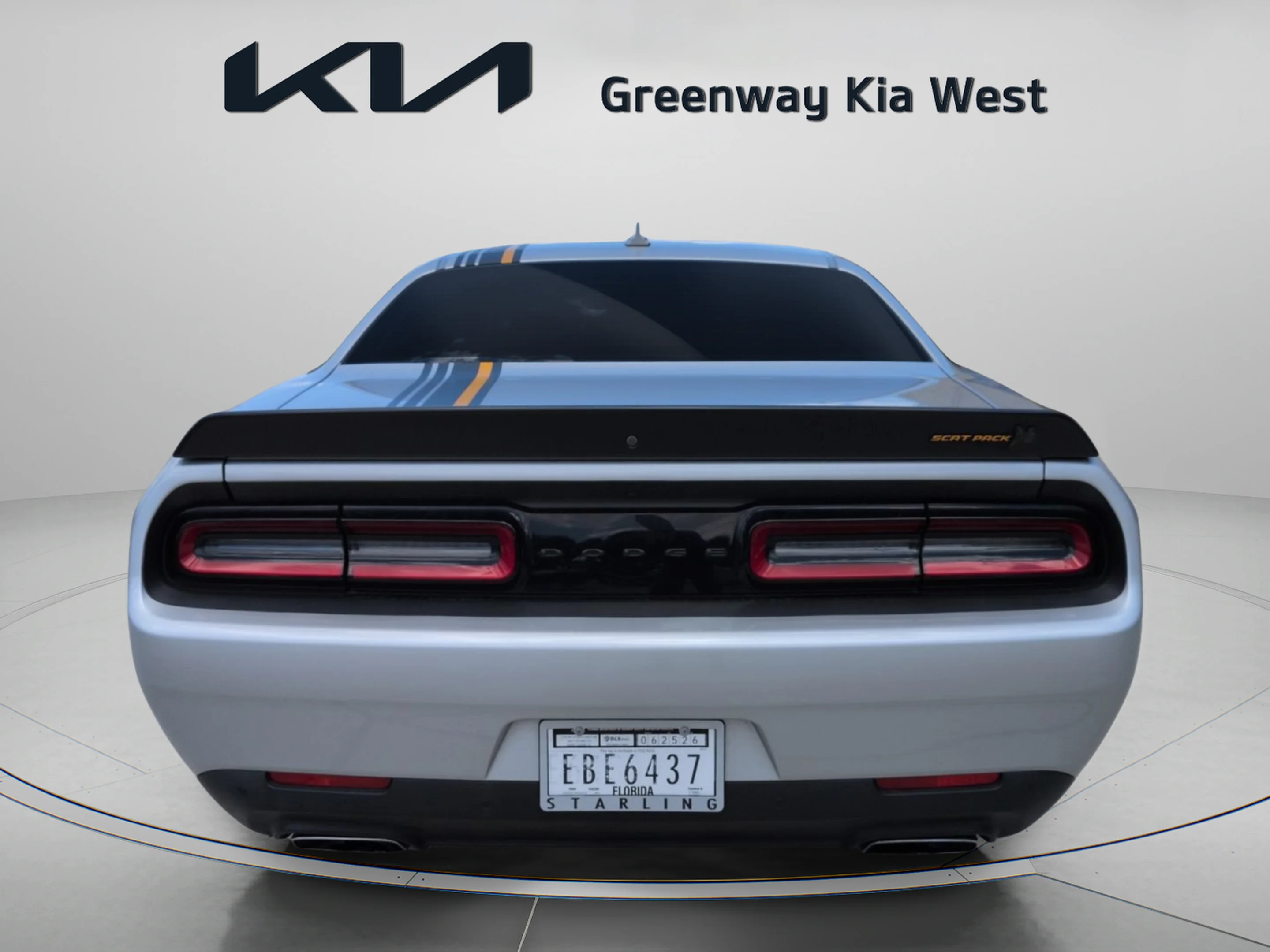 Used 2022 Triple Nickel Clearcoat Dodge R/T Scat Pack Widebody image 7