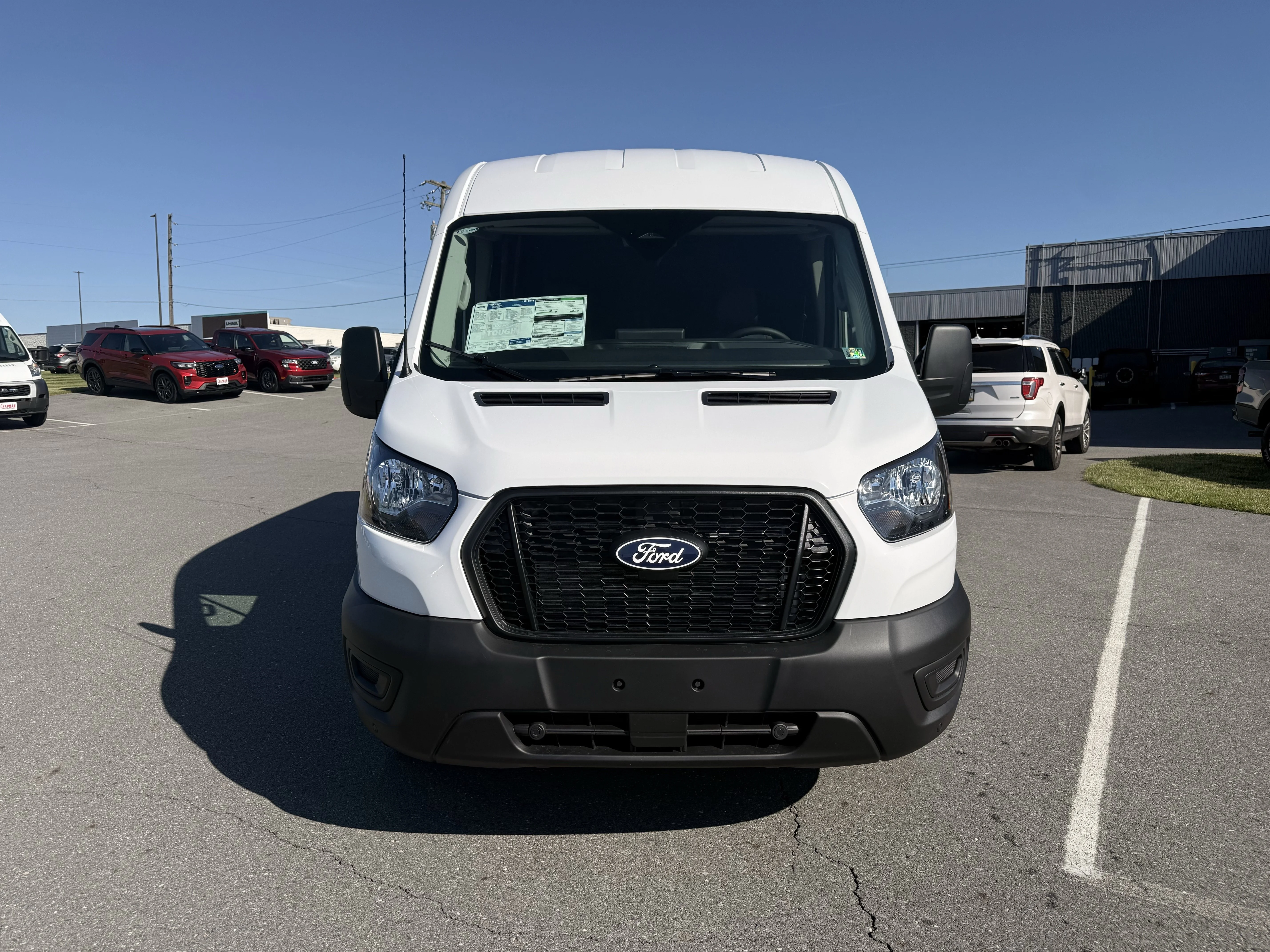 New 2026 Oxford White Ford Cargo Van image 2