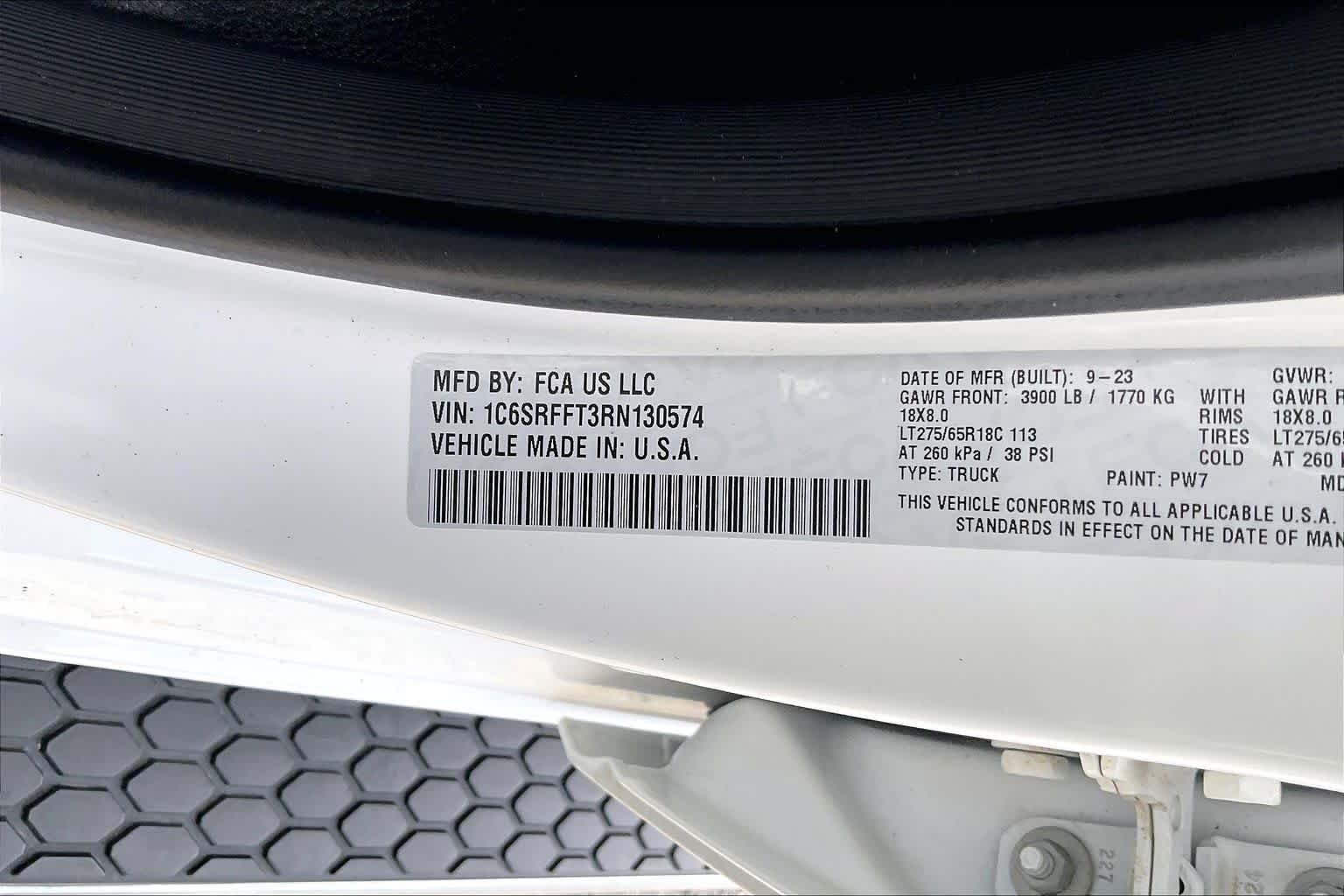 Certified Used 2024 Bright White Clearcoat Ram Big Horn image 32