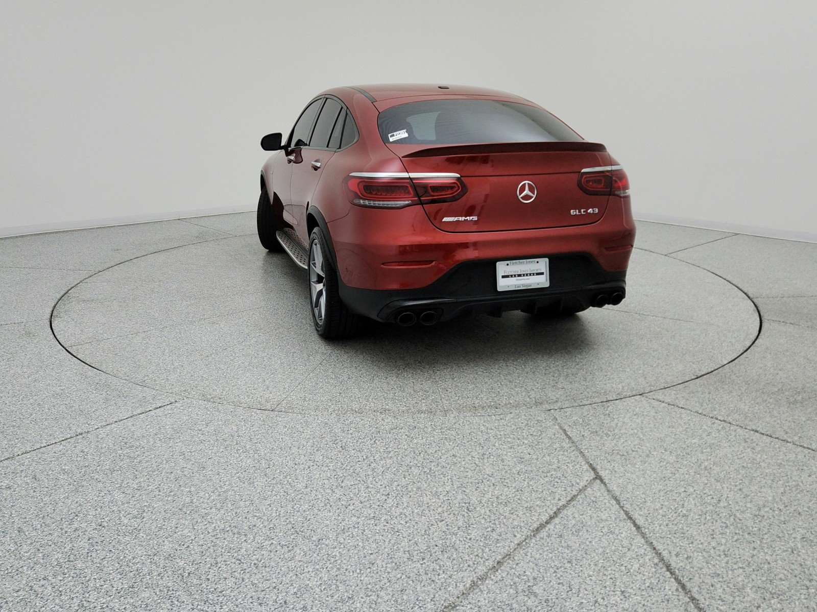 Certified Used 2021 designo Cardinal Red Metallic Mercedes-Benz AMG® GLC 43 image 9