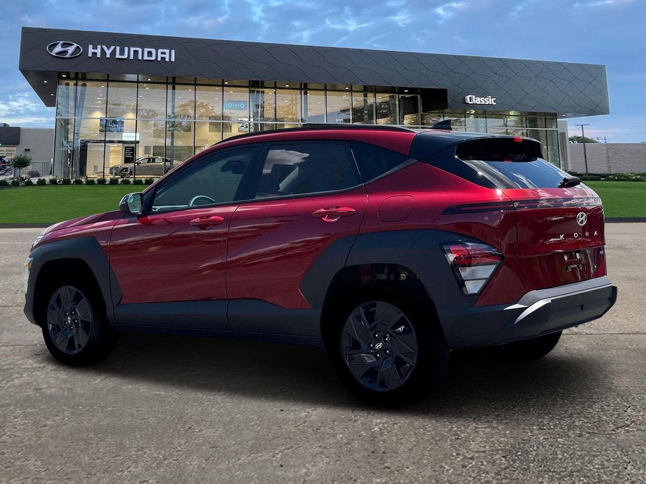 New 2026 Ultimate Red Metallic Hyundai SEL Sport image 4