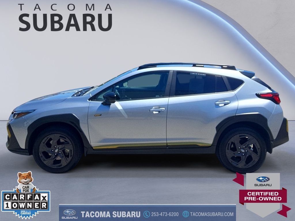 Certified Used 2025 Silver Subaru Sport image 2