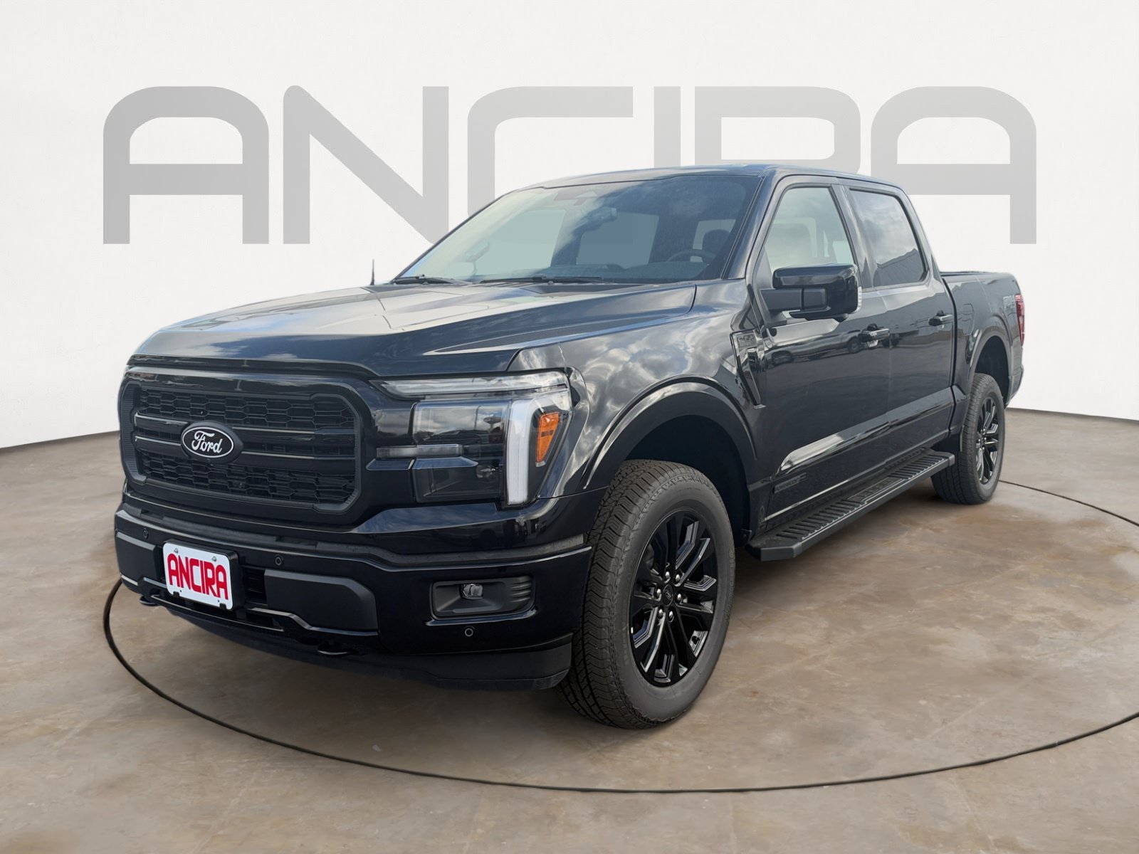 New 2026 Agate Black Metallic Ford LARIAT image 2