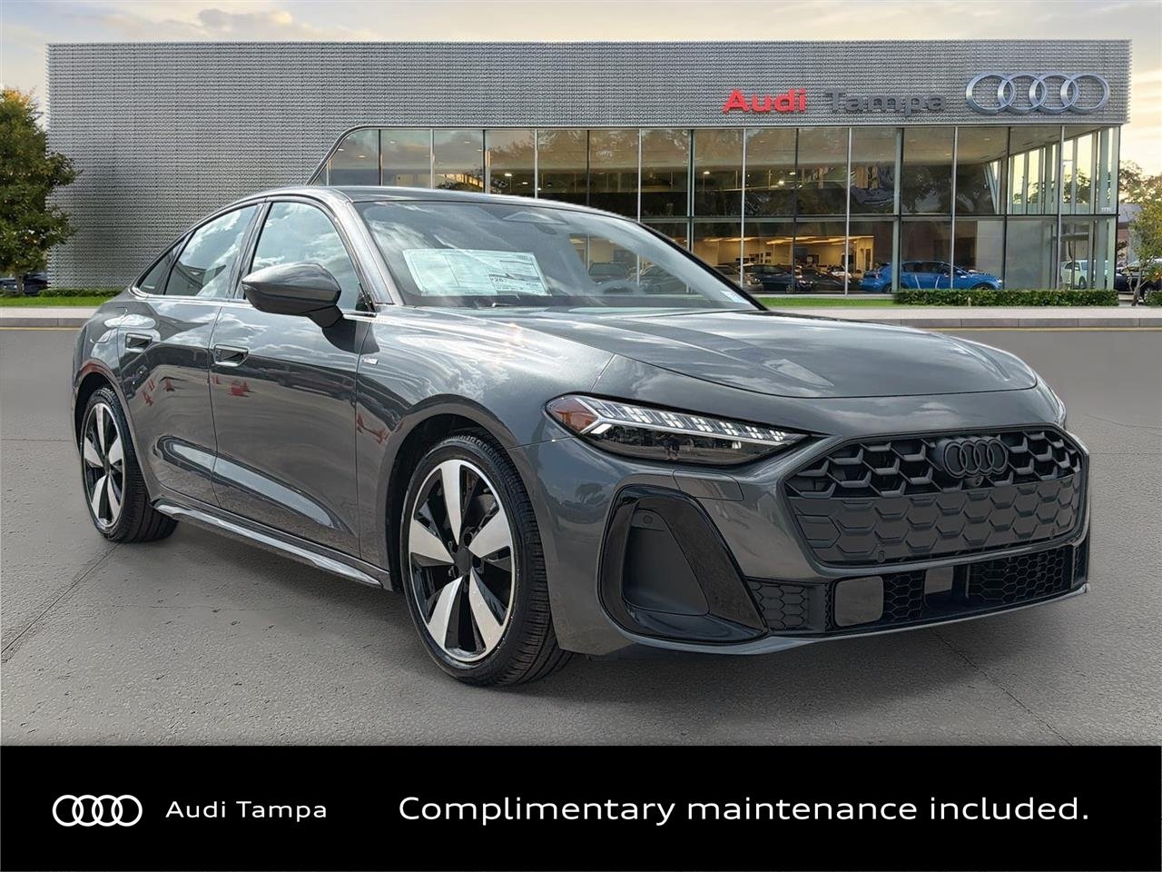 New 2026 Daytona Gray Pearl Effect Audi Premium Plus image 1
