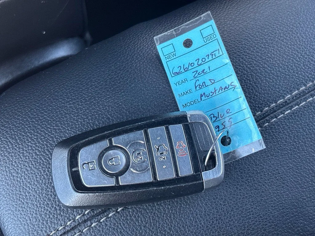 Used 2021 Blue Ford EcoBoost Premium image 30