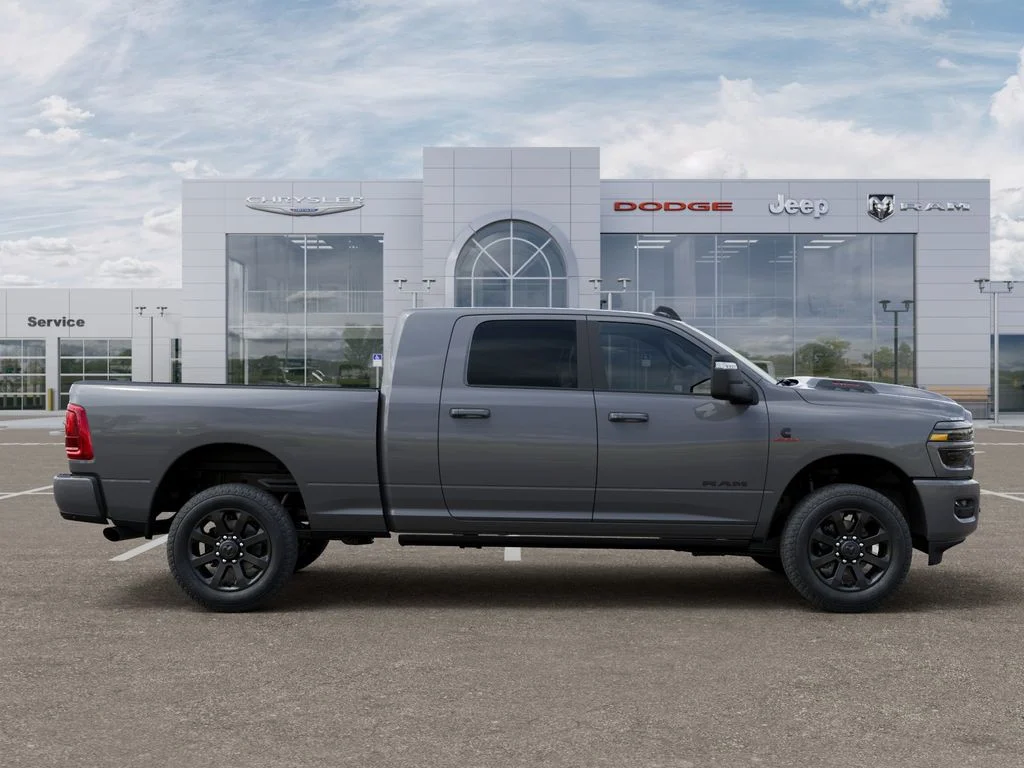 New 2026 Ceramic Gray Clear-Coat Exterior Paint RAM Laramie image 22