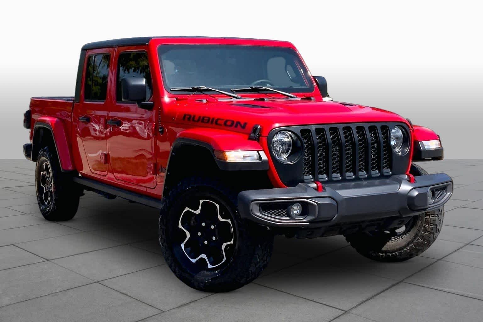 Used 2023 Firecracker Red Clearcoat Jeep Rubicon image 3