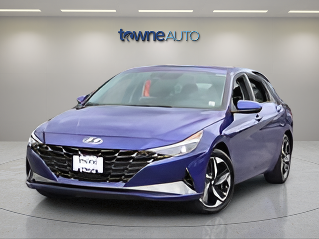 Used 2023 Blue Hyundai Limited image 10