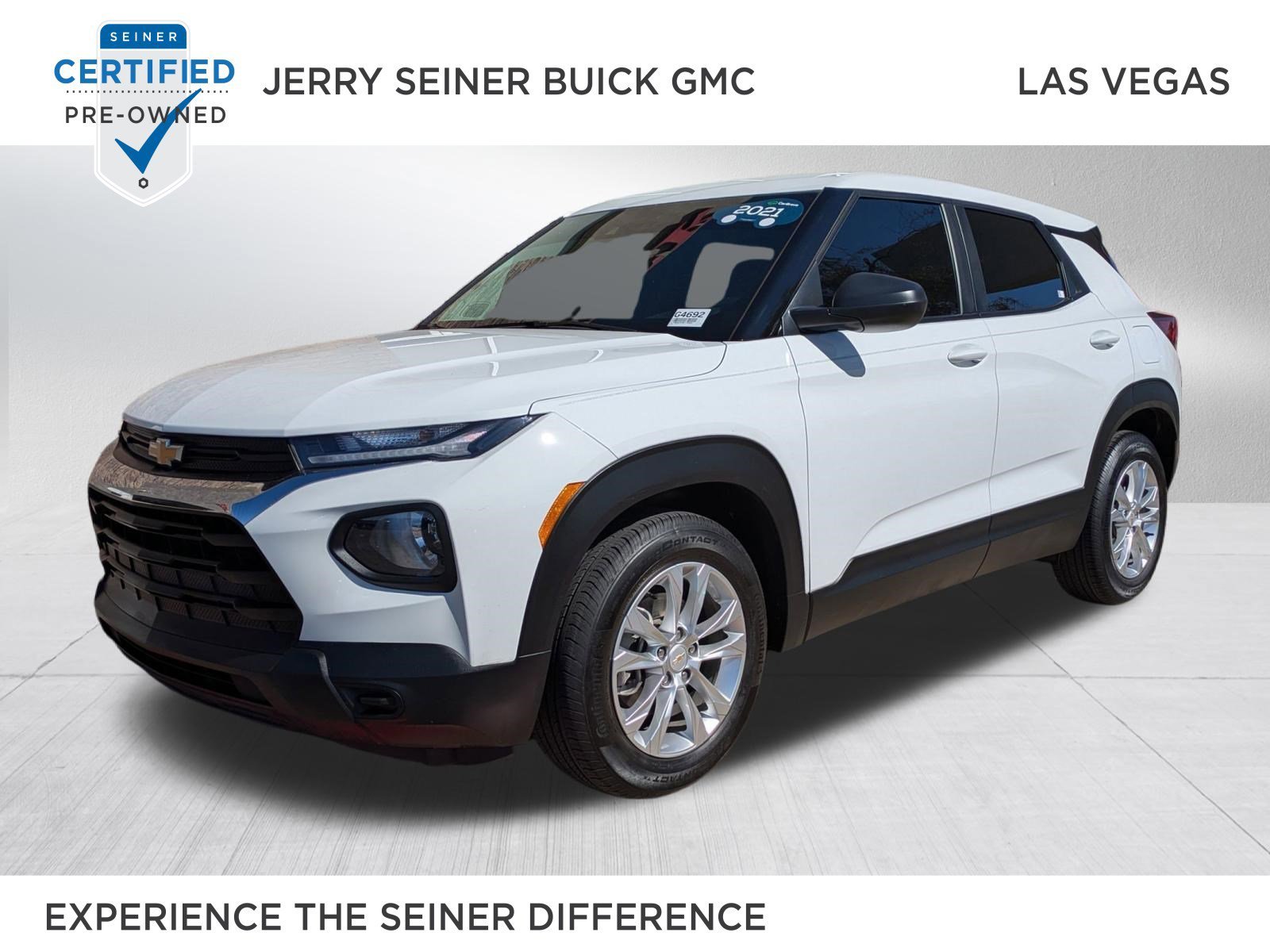 Used 2021 Summit White Chevrolet LS image 1